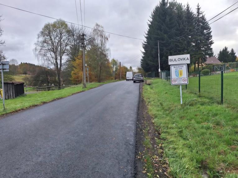 Rekonstrukce silnice Dolní Oldřiš - Arnoltice