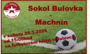 Sokol Bulovka - Vratislavice v sobotu 4.10.2025 od 15:00hod na fotbalovém hřišti v Bulovce